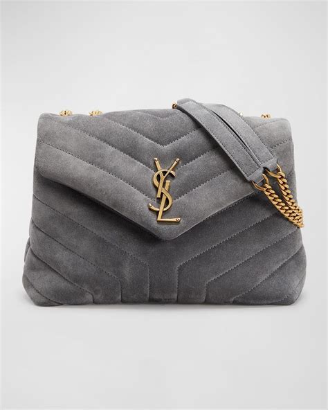 ysl loulou small grey|ysl small loulou puffer.